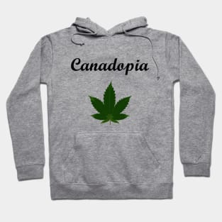 Canadopia Canada Marijuana Pot Leaf Light-Color Hoodie